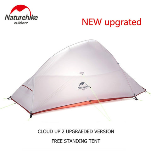 Naturehike Cloud Up Camping Tent with Free Mat