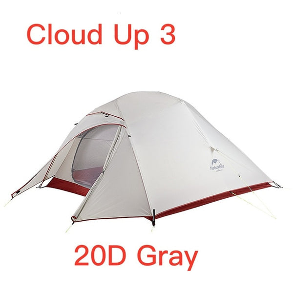 Naturehike Cloud Up Camping Tent with Free Mat