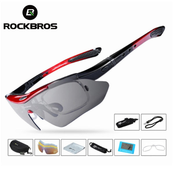 Polarized Sunglasses Outdoor with 5 Lens